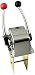 Pactrade Marine Twin Lever Engine Control Made of Chrome Plated Brass for Boat