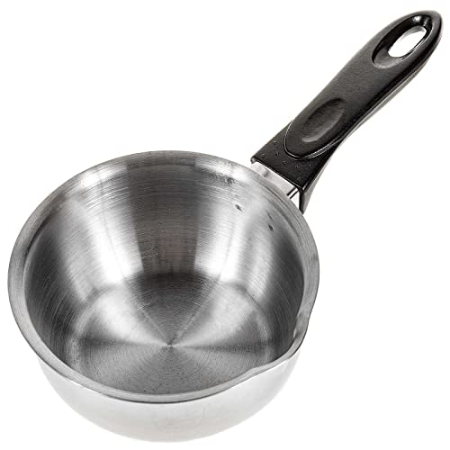 Produktfoto von SIDCO Stielkasserolle Edelstahl Stieltopf Kochtopf Milchtopf Induktion Kasserolle Ø 14 cm