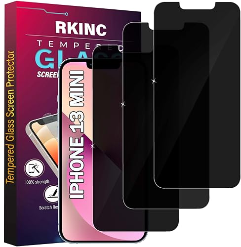 RKINC Screen Protector for iPhone 13 Mini (5.4-Inch)