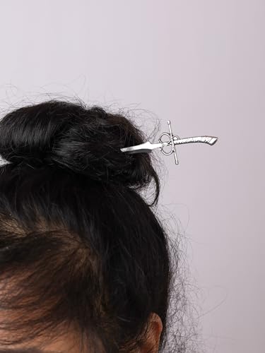 Pinza para cabello vintage en forma de cuchillo HAQUIL miniatura 3