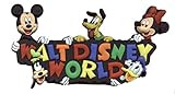 Disney Soft Tough Magnet - Walt Disney World Logo - Fab 5