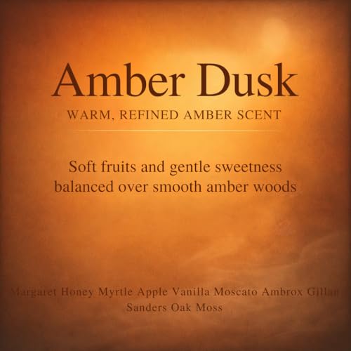 Image of Car Air Freshener Refill for Smart Car Diffuser, 3 x 10ml Fragrance Oil Refills, Vent Clip Compatible, Long Lasting Car Diffuser Refill (Amber Dusk)