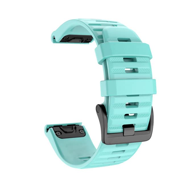 Correa de silicona suave de 20mm para Garmin Fenix que evita rozaduras en la piel