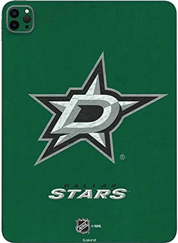Skinit Tablet Decal Skin Compatible with iPad Pro 12.9in (2021) - Officially Licensed NHL Dallas Stars Distressed Design