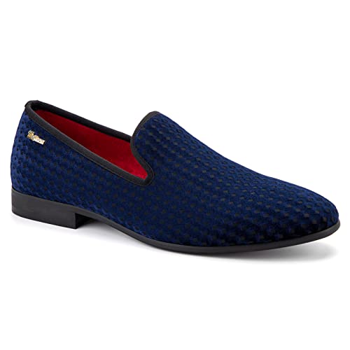 Image of Meijiana Mens Loafers Wedding Dress Shoes Slip-On Loafers for Men Tuxedo Suit Shoes