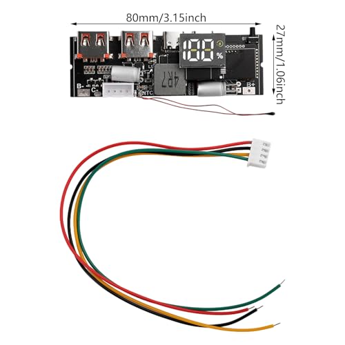 Placa de circuito con módulo de carga rápida de 100W para energía estable 3