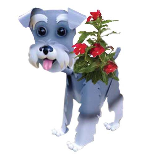 Georgetown Mini Schnauzer Planter