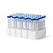 United Scientific D1003 Polypropylene Conical Bottom Centrifuge Tubes with Black Graduations, Blue Cap, 15ml Capacity (Pack of 50)