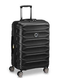 DELSEY Paris Check-in Koffer für Damen und Herren | mittelgroßer Trolley 44 x 28 x 68 cm aus hochwertigem, robustem Polycarbonat Material | Erweiterbar & Teleskopgriff| Meteor Serie