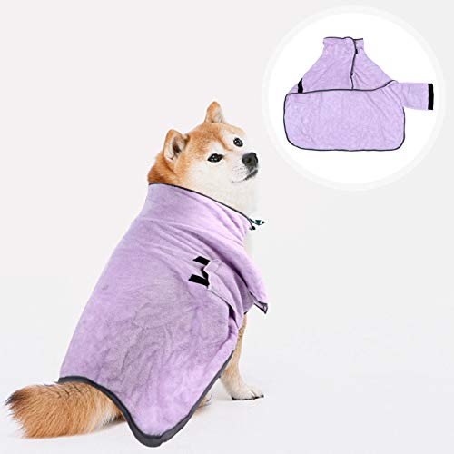 VILLCASE Roupão de Banho Toalha de Secagem Casaco Banho Cão de Estimação Cachorrinho Gato Kitty Toal