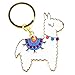 Jungle Empire Portachiavi Alpaca | Portachiavi Lama | Souvenir Alpaca | Regali Alpaca | Regali Simpatici Alpaca
