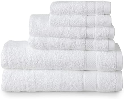 Welhome Basic 100% Cotton Towel (Flax Brown) - 8 Piece Set - Quick Dry - Absorbent - Soft - 434 GSM - Machine Washable - 2 Bath - 2 Hand - 4 Wash Towels