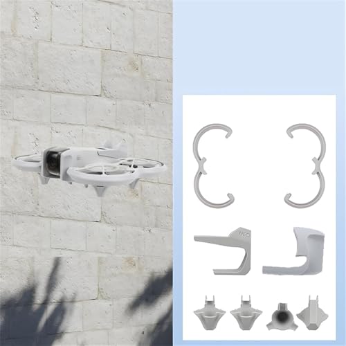 3/4�_�Z�b�gfor DJI Neo �W���o���o���p�[+�����f�B���O�M�A �����K�[�h + �v���y���K�[�h �ی�K�[�h +�t���C�g�e�[�� �Փ˖h�~�o���p�[�K�[�h�ی�o�[ �h���[���v���y���v���e�N�^�[ �t���[���ی�J�o�[ �����M�A �������u�̑��� ���������u��