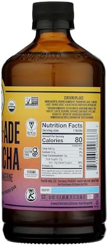 Health Ade, Kombucha Passion Tangerine Organic, 16 Fl Oz — view 6