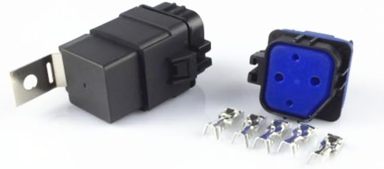 1pcs Automotive Relay NO Normally Open + NC Normally Closed 40A 12V 5P Full Integrated with Relay Seat
