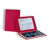 Passport and vaccine card holder combo Passport holder with vaccine card slot Vaccination card prote