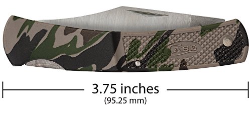 Image of Case WR XX Pocket Knife Caliber Small Camo Lockback Item #662 - (Lt1225 L SS) - Length Closed: 3 Inches