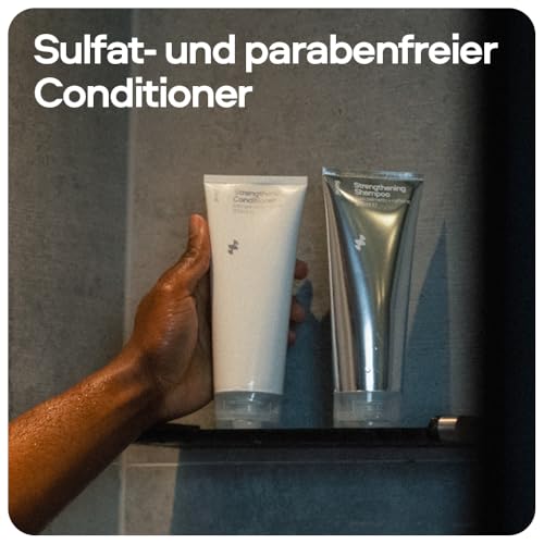 Sons Stärkende Haarspülung für Männer (1x200ml). DHT Blocker und Anti-Schuppen Formel mit Sägepalme, Arganöl & Biotin, bei Haarausfall und Ausdünnung, Volumeneffekt, Sulfat & Parabenfrei, Zitrusduft