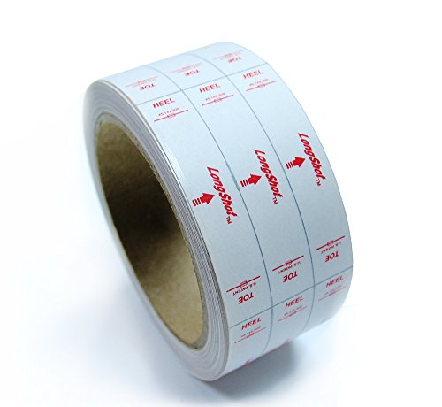 LongShot Golf Jumbo 1,200 Label Roll - Club Fitting Lie Swing Path Strips