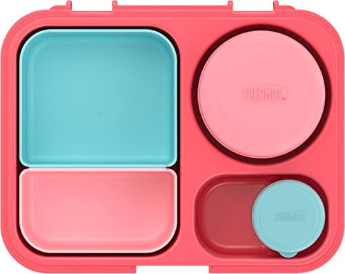 Kit de almacenamiento de alimentos Thermos Kids Freestyle de 8 unidades en rosa y melocotón 5