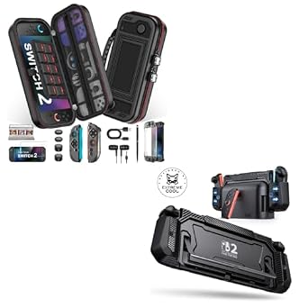 NinABXY Switch 2 Carrying Case Accessories + Protective Case