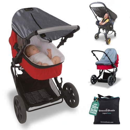 SnoozeShade Original Deluxe Pram and Carrycot Sun Shade Sleep Aid UPF40+
