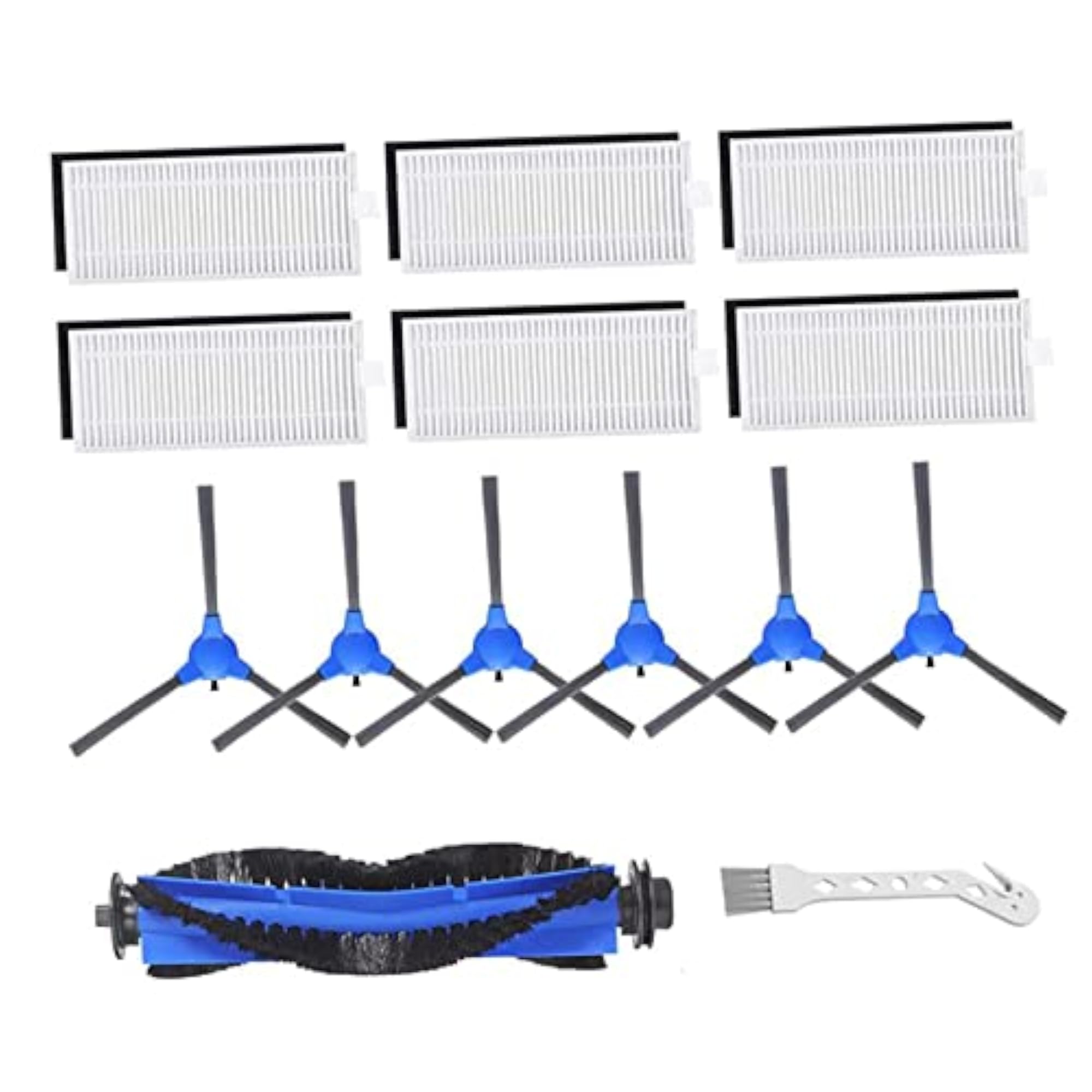 Replacement Roller Brush Side Brush for Robovac 15C Robotic Vacuum