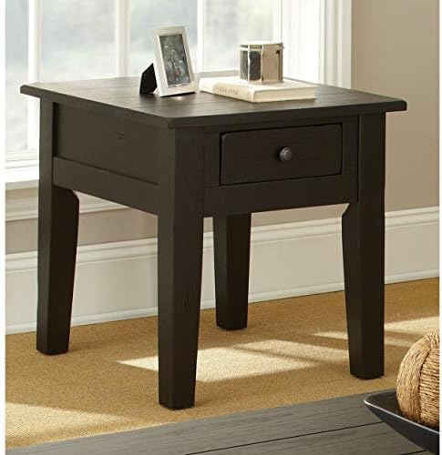 Greyson Living Livingston Craftsmen End Table by Black