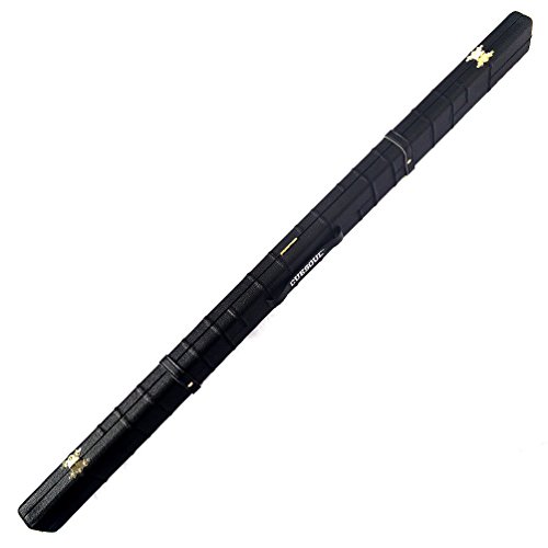 Étui pour queue de billard articulé 3/4 finition premium noire - 3