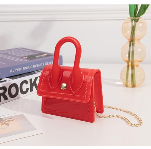 Girls Handbag Makeup Soft Mini Waterproof PVC Lightweight Purse Fashion Cute Birthday Gift Water Beach Bag3