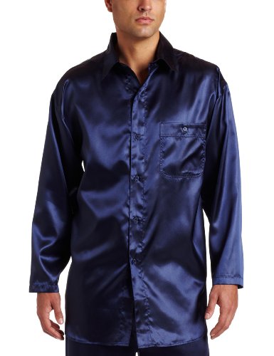 Intimo Men's Classic Satin Pajama Top
