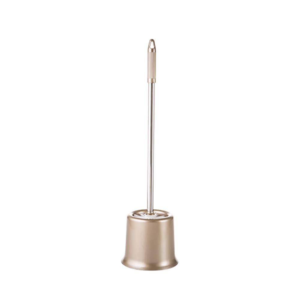 Set Porta Carta Igienica e Scopino WC - 16X59 cm Piantana da BAGNO Portarotolo e Scopino in Acciaio Inox - Porta Rotolo Carta Igienica Da Terra con Design Salvaspazio