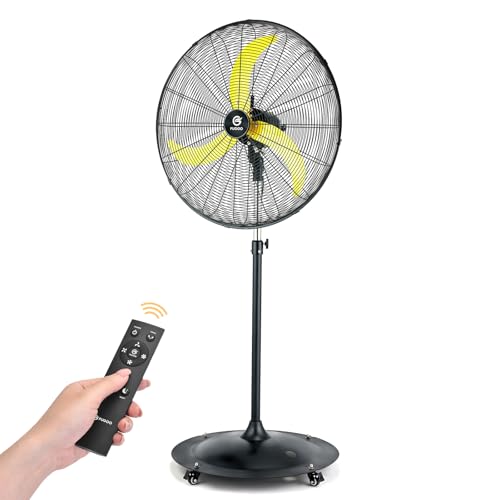 Image of FUGOO 30 inch Outdoor Oscillating Pedestal Fan,Quiet,High Velocity