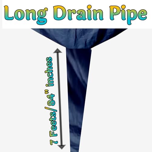Image of FIVA AC Service Cleaning Cover for Split AC Indoor Unit | Waterproof Reusable Service Bag for Washing & Coil Cleaning | Dust & Splash Proof | Easy Fit for Home & Professional Use (Tpu Blue, 44)