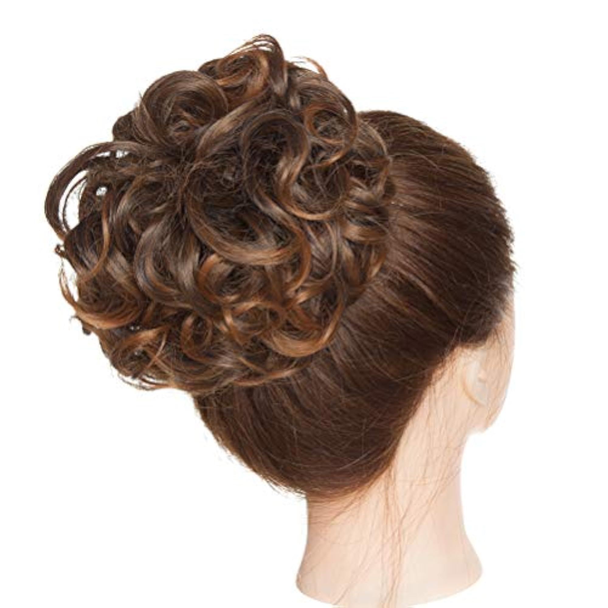 Messy Bun Hair Piece with Combs for Easy Updo