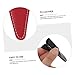 BIUDECO 3pcs Scissor Protection Bag Scissor Headgear for Beauty Scissors Hairdressing Scissors Curved Cuticle Leather Covers Safe Practical Collect Bag