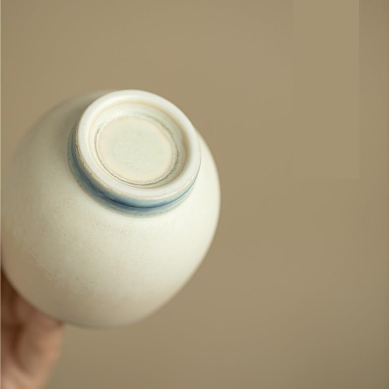 Tea Cup Kiln-Changed Crystal Glaze Teacup Ceramic Set Host Ice Crack Home Kung Fu Soaking Container