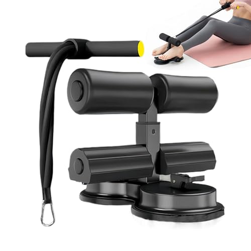 Setzen Sie Den Barfußhalter | Double Saug Cup Sit Up Machine - Trainingsausrüstung, Floor Bar -Training, Assistent Der Abdominaltrainer Für Das Fitnessstudio -Training Die Holz- Und Glatte Böden Vor
