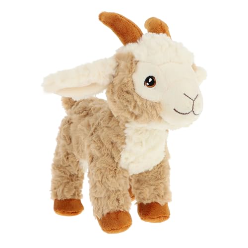 Keel Toys KEELECO - Peluche 100% Recyclée - Jouet Écologique pour Enfant - Peluche Chèvre 20cm -...