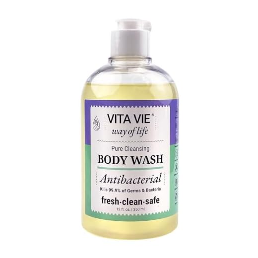VITA VIE Antibacterial Body Wash, 12 oz