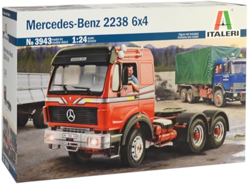 Italeri 1/24 Mercedes Benz 2238 6x4 maquette plastique camion Platz IT3943