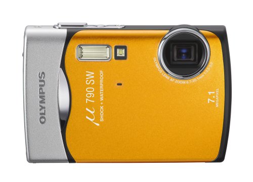 Amazon | OLYMPUS 防水デジタルカメラ μ790SW (ミュー) サンオレンジ