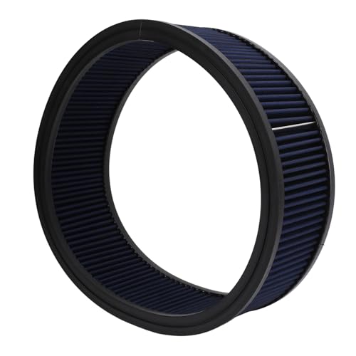 Filtre à air lavable et réutilisable haut débit bleu pour Hot Rod