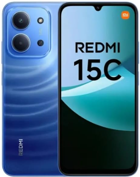 Smartphone Xiaomi Redmi 15C 8GB RAM 256GB Moonlight Blue (Azul) ROM