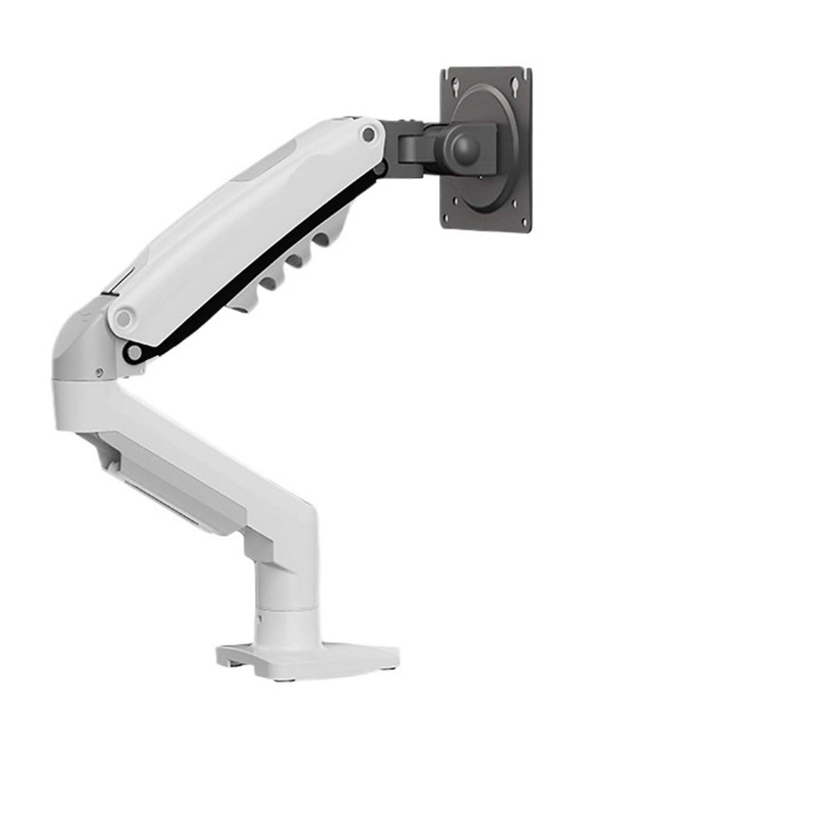 Ikpgbzxm One Color F80 Monitor Stand Robotic Arm Desktop Computer(Elegantwhite)