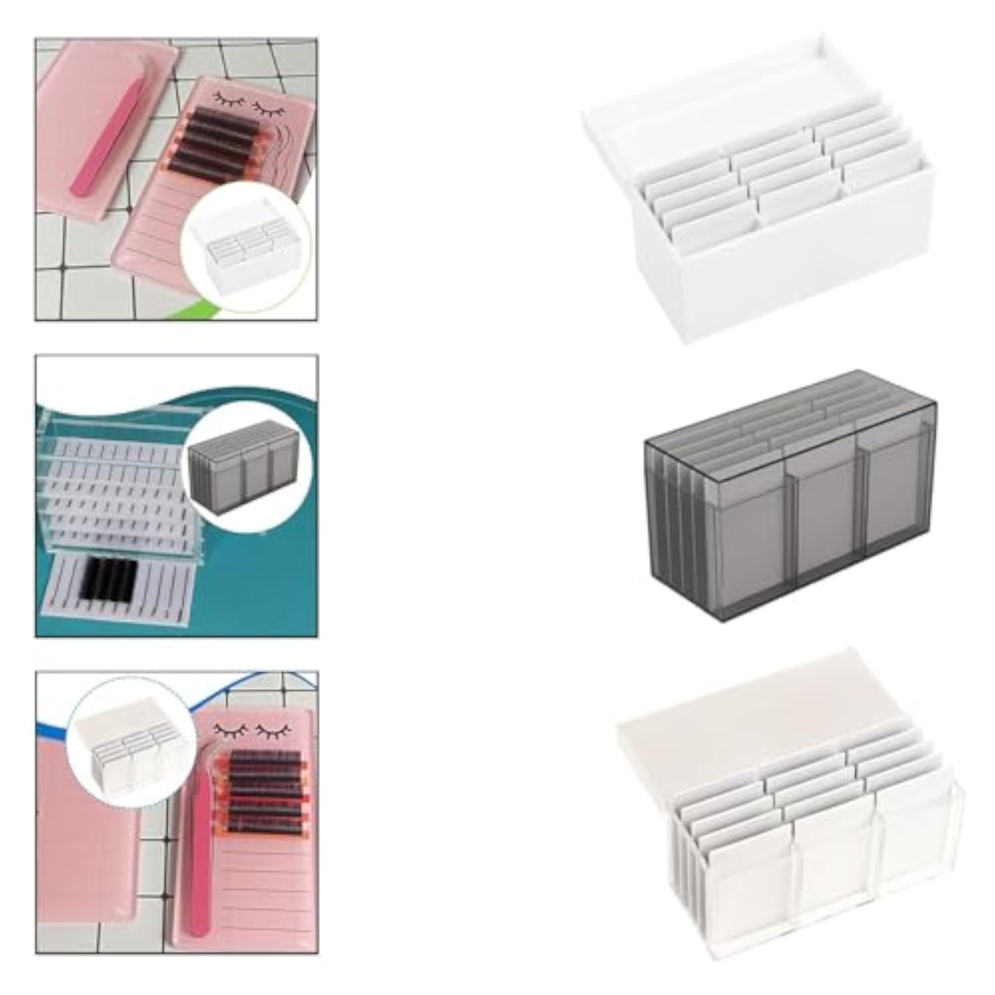 Large Capacity Dustproof Makeup Organizer Box