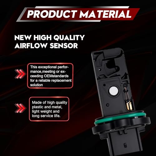 Image of Mass Air Flow Sensor MAF Compatible with Chevrolet Cruze 2013-2016, Sonic 2016-2017, Trax 2016-2017, Buick Encore 2016-2017, Verano 2017 1.4L 1.8L Replace 0280218419 12671624 13505433