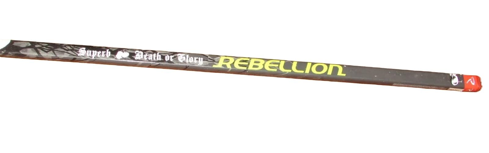 Rebellion Superb 7520 Death or Glory | Composite 1-Piece Senior Hockey Stick | 95 Flex, 62-inch | Adult (27 Curve, Left)