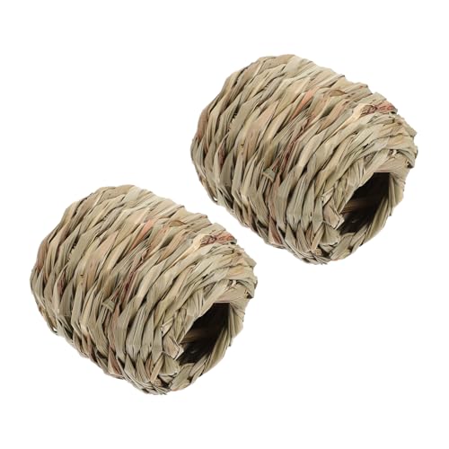 CIYODO Pet Tunnel Toy Set 2 Pack Hamster Tunnel Nest Small Animal Cages Tubes