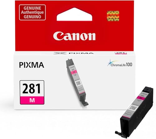Cartouche d'encre magenta Canon 2089C001 anti-obstruction pour imprimante TR7520 et TS6120